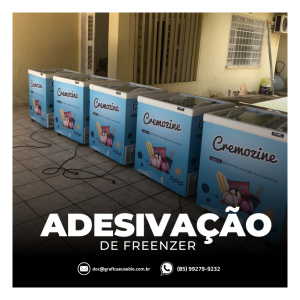 Adesivo para Freezer  Padrão    